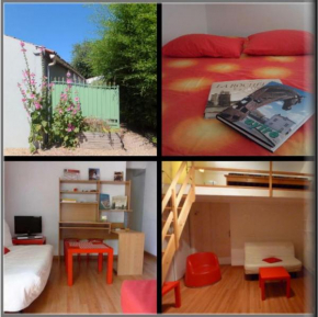 Terrasse arborée La Rochelle Aytré pour cet appartement-maison